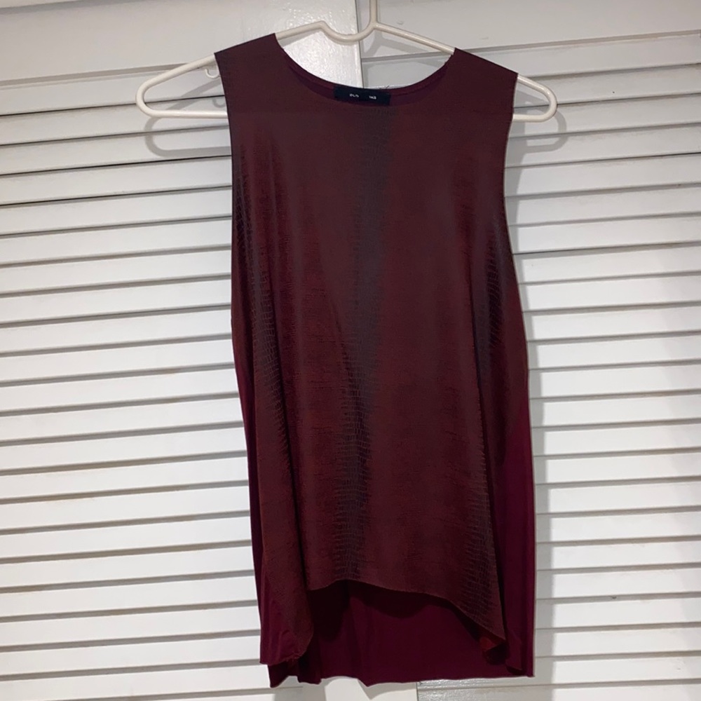 Olivaceous Sleeveless Top
